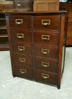 Vintage Mahogany 10 Drawer Chest of Drawers (3 of 10) Vintage Mahogany 10 Drawer Chest of Drawers (3 of 10)