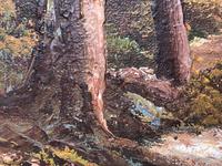 20th Century Oil Painting Landscape Forest River "View Through The Trees" (10 of 20) 20th Century Oil Painting Landscape Forest River "View Through The Trees" (10 of 20)