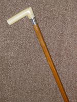 Antique Hallmarked 1923 Silver Walking Cane With Malacca Shaft 'LHB' (2 of 13) Antique Hallmarked 1923 Silver Walking Cane With Malacca Shaft 'LHB' (2 of 13)