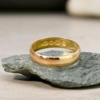The Antique Victorian 1874 22ct Gold Wedding Band (2 of 2) The Antique Victorian 1874 22ct Gold Wedding Band (2 of 2)