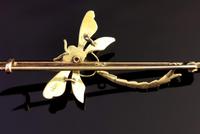 Antique Dragonfly Brooch, 9ct Yellow Gold, Edwardian (11 of 12) Antique Dragonfly Brooch, 9ct Yellow Gold, Edwardian (11 of 12)