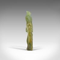Pair of, Antique Carved Figures, Oriental, Jade, Bird of Paradise, Victorian (12 of 12) Pair of, Antique Carved Figures, Oriental, Jade, Bird of Paradise, Victorian (12 of 12)