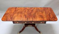 Regency Figured Mahogany Sofa Table (3 of 11) Regency Figured Mahogany Sofa Table (3 of 11)