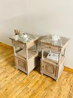 Antique French Bedside Tables / Marble Bedside Cabinets / Nightstands (3 of 7) Antique French Bedside Tables / Marble Bedside Cabinets / Nightstands (3 of 7)