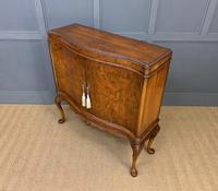 Serpentine Fronted Burr Walnut Cupboard (11 of 11) Serpentine Fronted Burr Walnut Cupboard (11 of 11)