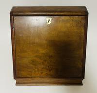 Antique Walnut Stationery Cabinet