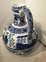 19th Century Blue & White Dutch Delft Flagon / Ewer (8 of 14) 19th Century Blue & White Dutch Delft Flagon / Ewer (8 of 14)