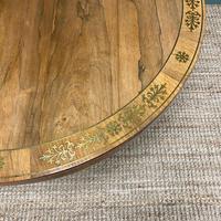 Spectacular Mellow Rosewood and Brass Inlaid Regency Circular Centre Table (3 of 8) Spectacular Mellow Rosewood and Brass Inlaid Regency Circular Centre Table (3 of 8)