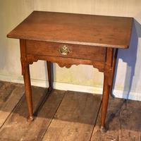 Early Georgian Oak Side Table (9 of 9) Early Georgian Oak Side Table (9 of 9)
