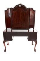 Fine Mahogany Kneehole Dressing Table in the manner of Chippendale c.1920 (3 of 6) Fine Mahogany Kneehole Dressing Table in the manner of Chippendale c.1920 (3 of 6)