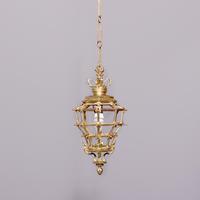 Stylish Hexagonal Ormolu Lantern After the Lanterns in the Palace of Versailles (1 of 6)
