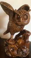 Large Hand Carved Wooden Owl (2 of 8) Large Hand Carved Wooden Owl (2 of 8)