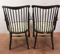1918 Pair of Arts and Crafts style Oak Arm Chairs (2 of 4) 1918 Pair of Arts and Crafts style Oak Arm Chairs (2 of 4)