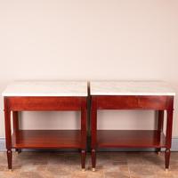 Pair of French Marble Topped Tables (13 of 14) Pair of French Marble Topped Tables (13 of 14)