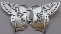 Rare Art Nouveau 1900 Hallmarked Silver Nurses Belt Buckle Butterfly Design (10 of 10) Rare Art Nouveau 1900 Hallmarked Silver Nurses Belt Buckle Butterfly Design (10 of 10)