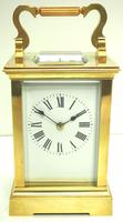 Good Antique French 8-day Carriage Clock Bevelled Case Large Dial & Carry Handle (2 of 13) Good Antique French 8-day Carriage Clock Bevelled Case Large Dial & Carry Handle (2 of 13)