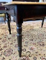 Antique Victorian Pine Farmhouse Table with Drawer (14 of 16) Antique Victorian Pine Farmhouse Table with Drawer (14 of 16)