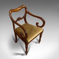 Antique Scroll Armchair, English, Mahogany, Buckle Back, Seat, William IV, 1835 (6 of 11) Antique Scroll Armchair, English, Mahogany, Buckle Back, Seat, William IV, 1835 (6 of 11)