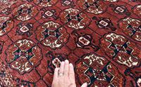 Antique Tekke Turkman rug 190x137cm (6 of 6) Antique Tekke Turkman rug 190x137cm (6 of 6)