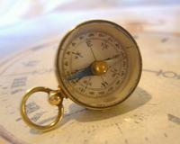 Vintage French Pocket Watch Chain Compass Fob 1940s Chunky Brass Drum Case Fwo (10 of 10) Vintage French Pocket Watch Chain Compass Fob 1940s Chunky Brass Drum Case Fwo (10 of 10)