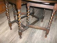 Carved Oak Gateleg Barley Twist Dining Table (5 of 5) Carved Oak Gateleg Barley Twist Dining Table (5 of 5)