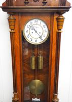 Gustav Becker Antique Walnut & Ebonised 8-day Twin Weight Striking Vienna Regulator Wall Clock (6 of 14) Gustav Becker Antique Walnut & Ebonised 8-day Twin Weight Striking Vienna Regulator Wall Clock (6 of 14)