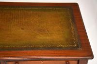 Antique Victorian Mahogany Leather Top Writing Desk (10 of 10) Antique Victorian Mahogany Leather Top Writing Desk (10 of 10)