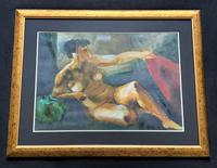20th Century British School Reclining Nude Female Portrait - Watercolour & Body Wash (12 of 12) 20th Century British School Reclining Nude Female Portrait - Watercolour & Body Wash (12 of 12)
