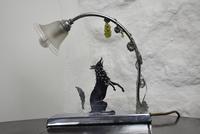Art Deco Chrome Fox Table Lamp (2 of 10) Art Deco Chrome Fox Table Lamp (2 of 10)