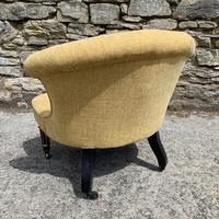 Small Antique Victorian Upholstered Salon Chair (7 of 17) Small Antique Victorian Upholstered Salon Chair (7 of 17)