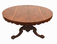 Victorian Round Dining Table Rosewood Centre Tables 1860 (6 of 12) Victorian Round Dining Table Rosewood Centre Tables 1860 (6 of 12)