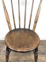 Set of Four Victorian Elm Penny Chairs (10 of 11) Set of Four Victorian Elm Penny Chairs (10 of 11)