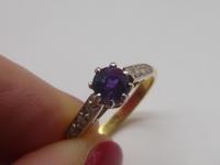 18ct Amethyst & Diamond Ring (3 of 6) 18ct Amethyst & Diamond Ring (3 of 6)