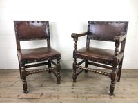 Set of Six Oak & Leather Dining Chairs (6 of 23) Set of Six Oak & Leather Dining Chairs (6 of 23)