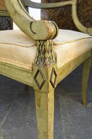 French Painted Regency Elbow Chair (8 of 9) French Painted Regency Elbow Chair (8 of 9)