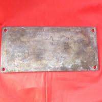 WW2 Admiralty Brass Lifeboat Plaque (2 of 3) WW2 Admiralty Brass Lifeboat Plaque (2 of 3)