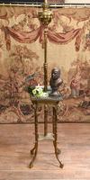 Antique Gilt French Floor Lamp Table (2 of 12) Antique Gilt French Floor Lamp Table (2 of 12)