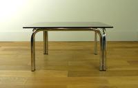 Pieff Kadia Chrome & Smoked Glass Side / Coffee Table (6 of 11) Pieff Kadia Chrome & Smoked Glass Side / Coffee Table (6 of 11)