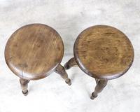 Pair of Antique Tavern Stools (3 of 5) Pair of Antique Tavern Stools (3 of 5)