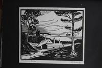 Album of 10 Woodblock Prints by Geoffrey Robert Russell (7 of 12) Album of 10 Woodblock Prints by Geoffrey Robert Russell (7 of 12)