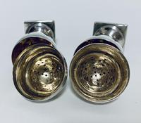 Pair of 18th Century Georgian Solid Sterling Silver Salt and Pepper Shakers Pepperettes (12 of 12) Pair of 18th Century Georgian Solid Sterling Silver Salt and Pepper Shakers Pepperettes (12 of 12)