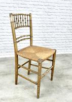Regency Faux Bamboo Side Chair (2 of 6) Regency Faux Bamboo Side Chair (2 of 6)