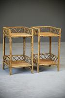 Cane & Bamboo Side Tables (3 of 8) Cane & Bamboo Side Tables (3 of 8)
