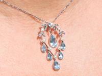 2.27ct Aquamarine, Diamond, Pearl & 14ct Yellow Gold Pendant - Antique c.1900 (9 of 9) 2.27ct Aquamarine, Diamond, Pearl & 14ct Yellow Gold Pendant - Antique c.1900 (9 of 9)