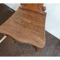 Victorian Oak Armorial Hall Chair (6 of 7) Victorian Oak Armorial Hall Chair (6 of 7)