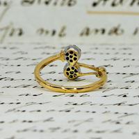 The Vintage Paired Flowers Fourteen Diamond Ring (6 of 6) The Vintage Paired Flowers Fourteen Diamond Ring (6 of 6)