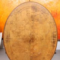 Walnut Marquetry Breakfast Table 19th Century (3 of 10) Walnut Marquetry Breakfast Table 19th Century (3 of 10)