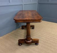 Good William IV Rosewood Library Stretcher Table (11 of 12) Good William IV Rosewood Library Stretcher Table (11 of 12)