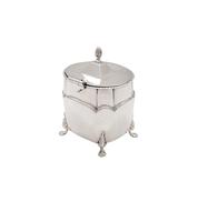 Antique Edwardian Sterling Silver Caddy 1906 (6 of 8) Antique Edwardian Sterling Silver Caddy 1906 (6 of 8)
