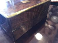 Burr Walnut Brass Inlaid Writing Box (16 of 17) Burr Walnut Brass Inlaid Writing Box (16 of 17)